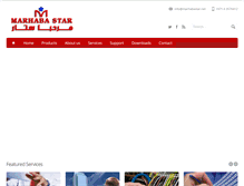 Tablet Screenshot of marhabastar.net